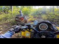 Can-Am Outlander and Kawasaki Brute Force - Riding in the Romanian Mountains