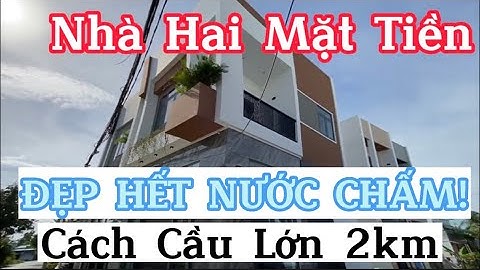 CHẤN ĐỘNG | Đẹp Hết Nước Chấm | NHÀ 2 MẶT TIỀN 690 Triệu | Chợ Cầu Lớn - Hóc Môn.