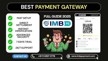 Best UPI Payment Gateway in India 2025 | Fast Setup, Direct Settlement | IMB Payment™ Review