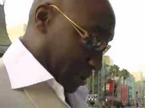 Michael Clarke Duncan at Hollywood premiere