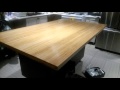 Bamboo island counter top by Varathane Bamboo island counter top by Varathane