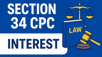 “Section 34 CPC Explained | Interest in Money Decrees | Simple Legal Explanation in Hindi”