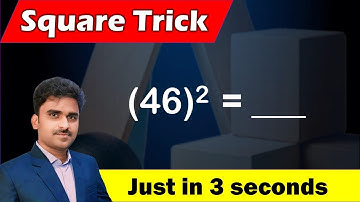 Math tricks in telugu|| Square trick of any number || shortcuts || mathstech
