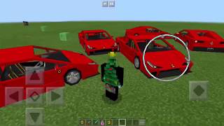 Showcasing the fabulously minecraft realistic ferrari 458 add on for
pocket edition. tutorial -
http://mcpedl.com/how-to-install-minecraft-pe-mods-...