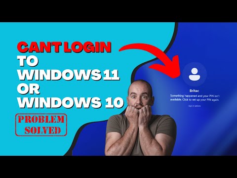 Can't Login To