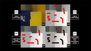DepthComp: Real-time Depth Image Completion Based on Prior Semantic Scene Segmentation