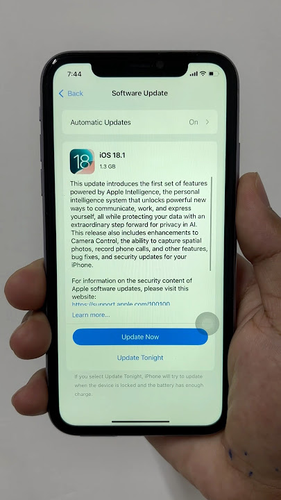 Iphone 11 still receiving new IOS 18.1 update #ios18update #iphone11 #iphoneupdates