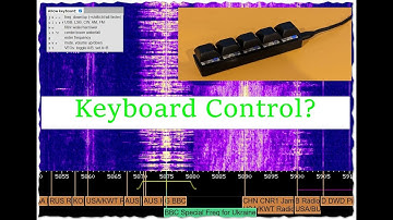 Viewer Question: Keyboard control of UNI Twente SDR