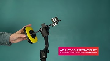 Setup and Balancing for the VUZE 360 Camera with MOZA Guru 360 Air