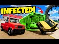 Zombie Infection Car Hide and Seek with Buses &amp; Tiny Cars! (BeamNG Drive Mods)