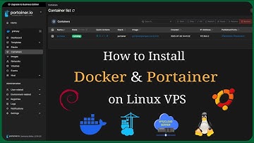 How to Install Docker and Portainer on VPS Linux Ubuntu/Debian