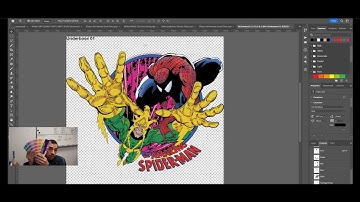How to Separate in Photoshop For Screen Print - Vector to Photoshop (8 Color Design)
