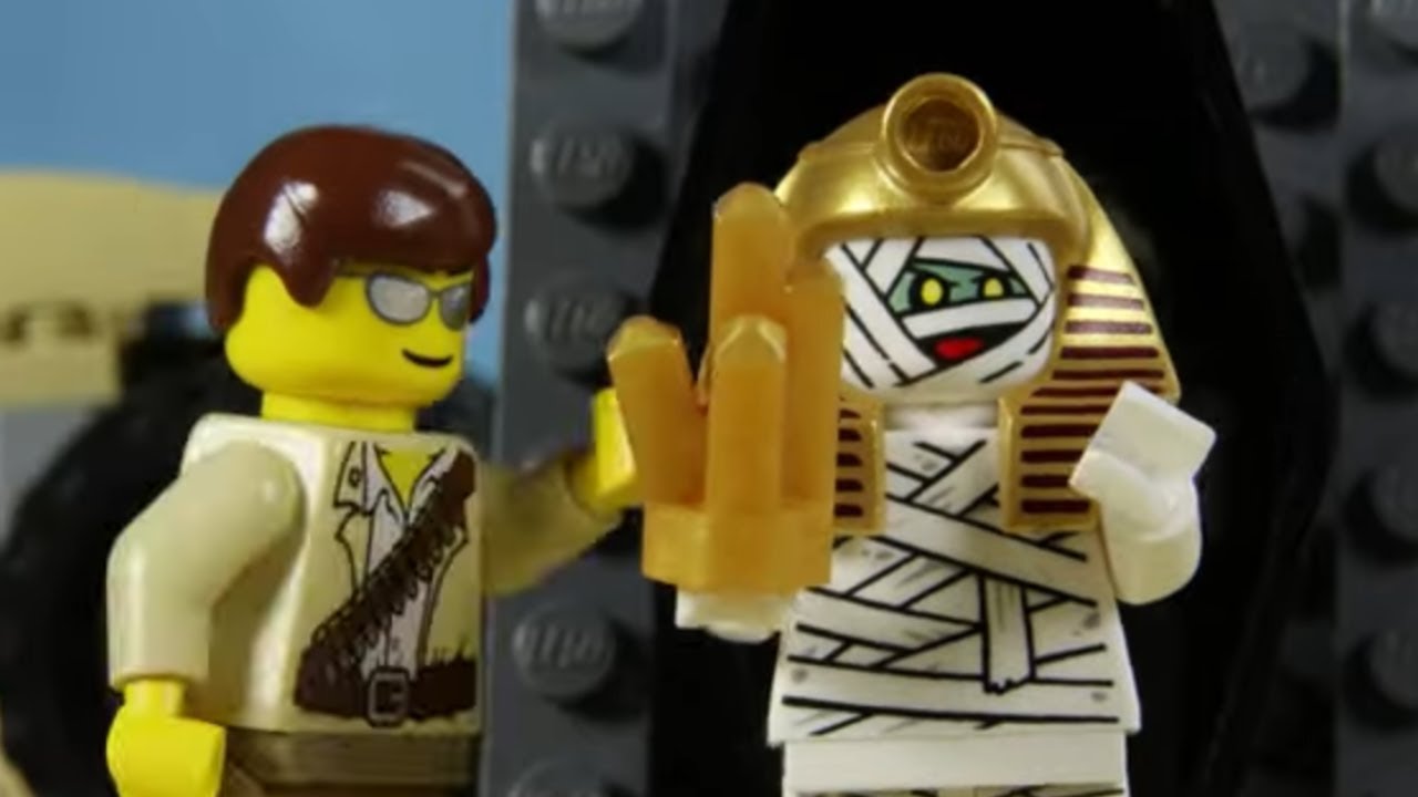 LEGO Egyptian Treasure Fail STOP MOTION LEGO LEGO Tomb Robbery | Billy Bricks