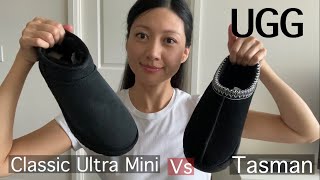 UGG ultra mini and Tasman review and comparison