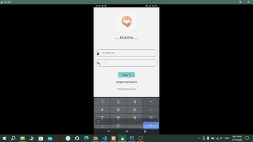 React Native Chat App Home Page Process
