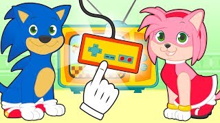 BABY PETS Kira and Max Dress up as blue hedgehog and his friend💥 Games and Cartoons for Kids screenshot 5