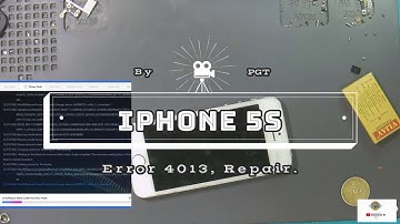 iPhone 5s Error 4013, Repair. #PGT
