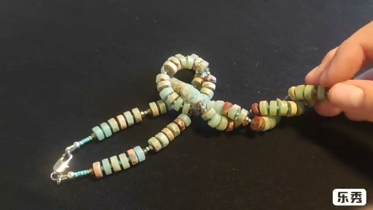 Переделка старых украшений для Натальи. Часть 2 - агат Ботсвана, говлит ...