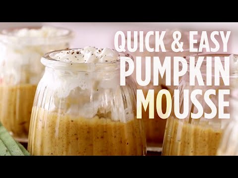 How to Make Quick & Easy Pumpkin Mousse | Dessert Recipes | Allrecipes.com