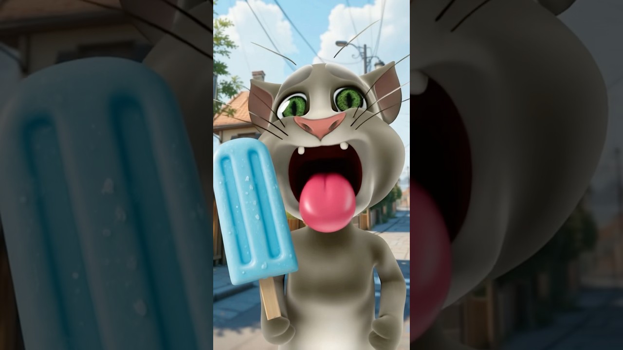 Tom sings lick super freeze popsicle ice cream