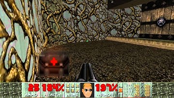 Doom II - BrutalDoom - Map18 - The Courtyard