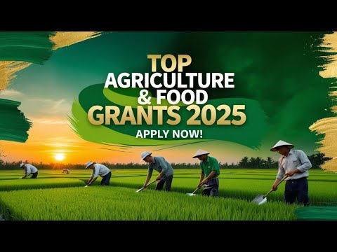 Top Agriculture Food and Nutrition Grants for 2025