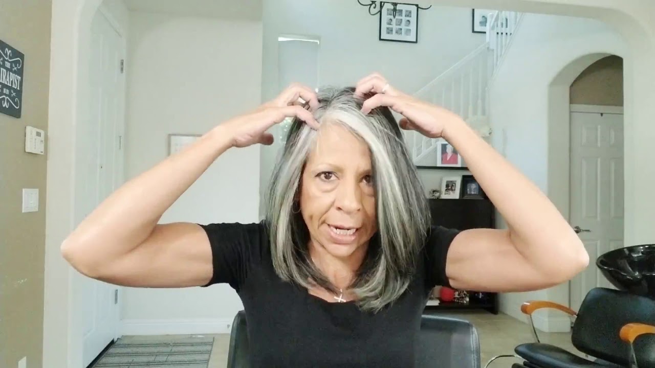 Transition into Grey Hair with a Silver Highlight, Help for Blonde, Red or  Brunette - thptnganamst.edu.vn