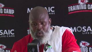 Chiefs OC Eric Bieniemy on having to clean up mistakes following Rams preseason game