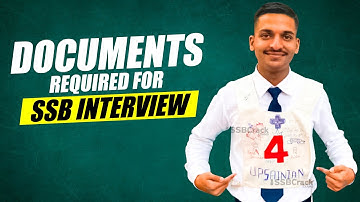 Documents Required for SSB Interview | Documents in SSB | SSB Documents Detail #ssbinterview