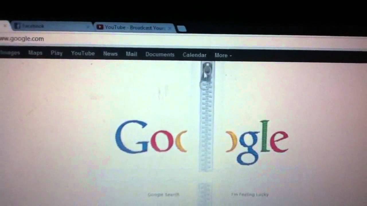 Google Zipper YouTube