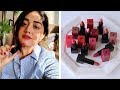 Nykaa Ultra Matte Lipstick Swatches | corallista