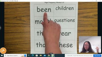 Unit 6 Week 3 High Frequency Words