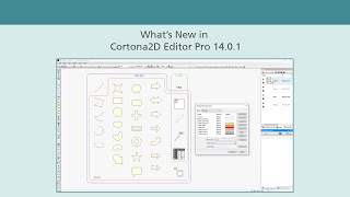 What’s New in Cortona2D Editor Pro 14.0.1