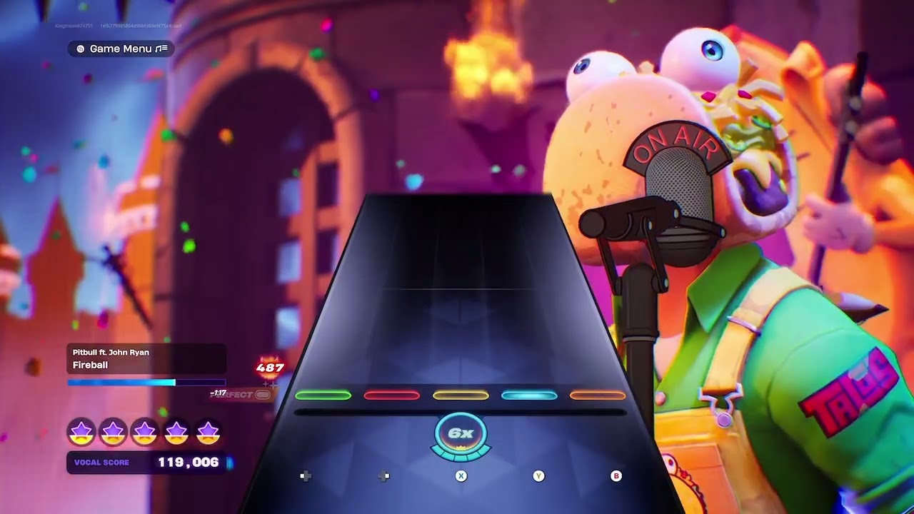 Fireball - Pitbull ft. John Ryan (Fortnite Festival Expert Vocals)