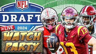 2024 NFL Draft Watch Party Round 1! Packers Fan Reaction
