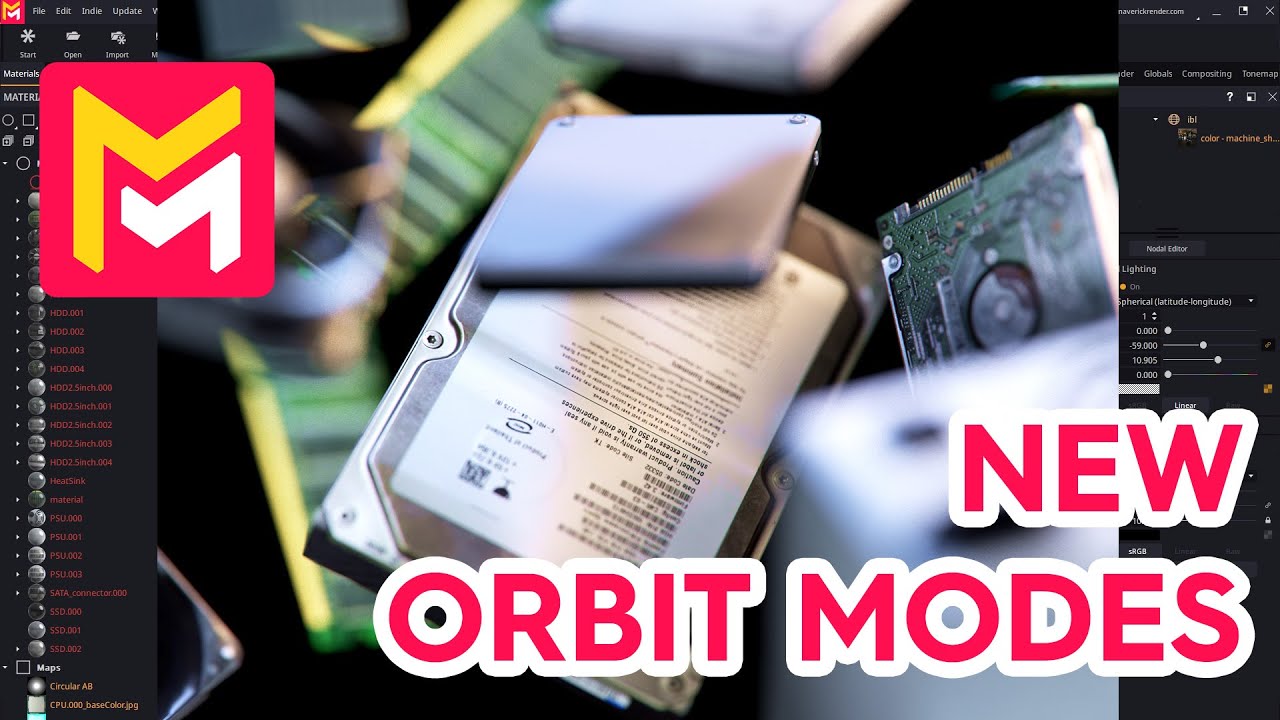 MAVERICK RENDER: 30 NEW ORBIT MODES - YouTube