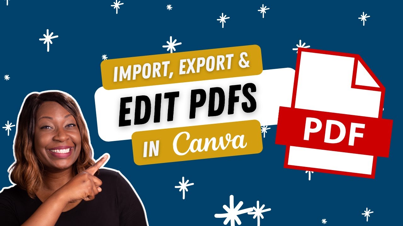 How to Edit PDFs in Canva Import, Edit & Export with Canva PDF Editor