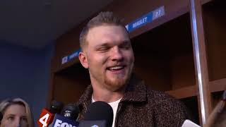 Download Lagu Lions Aidan Hutchinson Grateful | Game Winning Sack on Giants \ MP3