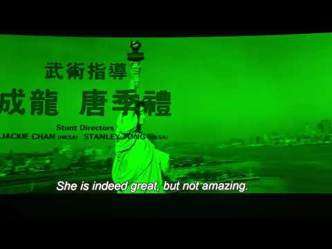 First attempt of playing Rumble in the Bronx Hong Kong cut on the Panasonic 4k player from Arrow