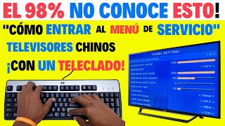 Secretos Revelados Cómo Acceder al Modo de Servicio en Televisores LCD Chinos ¡Fácil y Rápido!