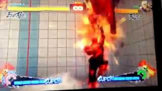 USF4: Grimsaw: Some cool tricks and combos with Evil Ryu