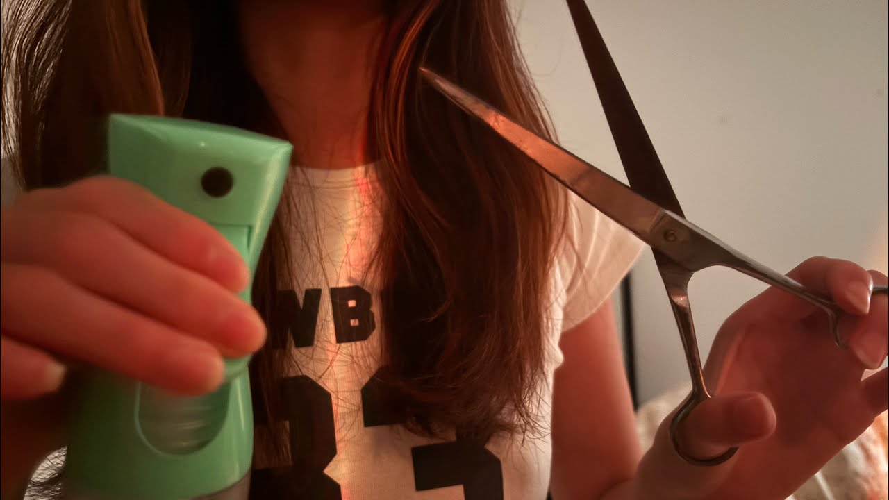 asmr 4 minute haircut