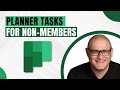 How to assign Planner Tasks to Non Members