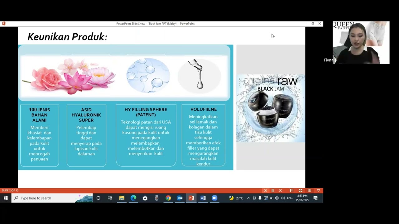 Product Sharing  - Original Raw Black Jam