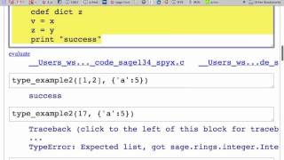 Math 1062: Cython, part 3 -- data types -- Feb 10, 2012