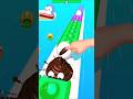 POP RUN 3D !! pop run 3d satisfied game !! #poprun3d #fyp #vfx #jcb #golden #game #shorts