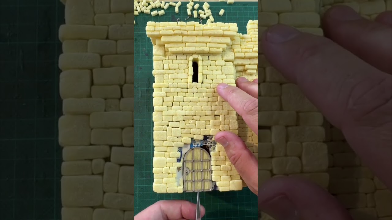 Срезаю детали своего замка, чтобы сделать его ЛУЧШЕ! 