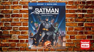 BATMAN THE LONG HALLOWEEN DELUXE EDITION BLU-RAY UNBOXING