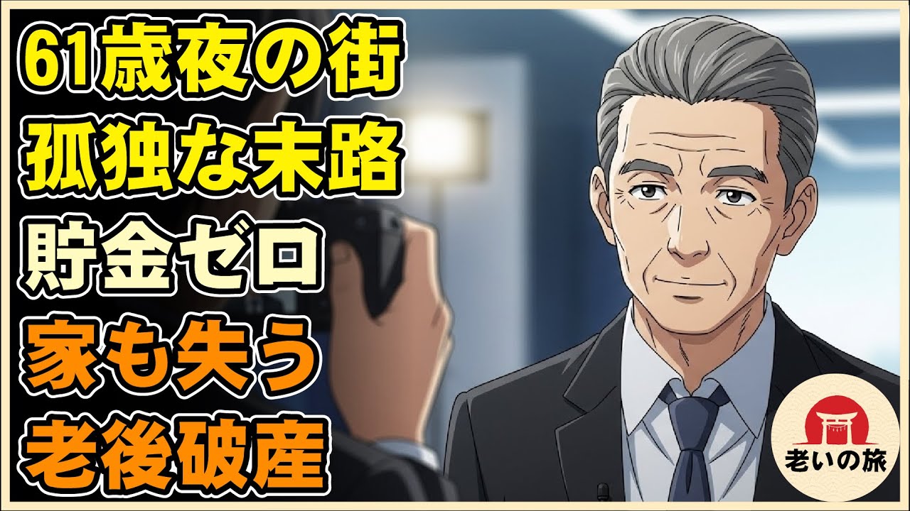 【漫画】キャバ嬢の嘘に騙され人生破滅。61歳で搾取され続けた孤独な老後の結末…夜の街の残酷な裏側。【シニアライフ】【60代以上の方へ】