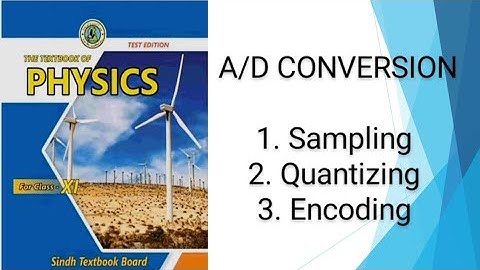 Analog signal to Digital signal conversion 🔥  , Digital communication system (Part-2).